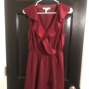 Burgundy BCBGeneration dress